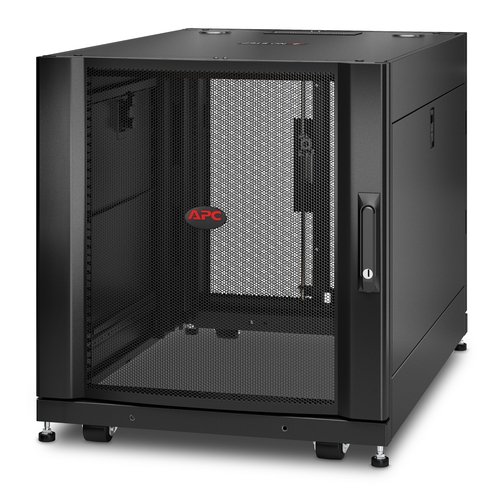 APC NetShelter SX 12U Server Rack Enclosure 600mm x 900mm w/ Sides Black
