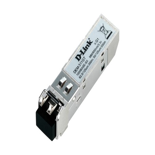 1-port Mini-GBIC SFP to 1000BaseSX. 550m for all- Mini GBIC to 1000BaseSX Multi-mode Fiber Transceiver- Distance up to 550m
