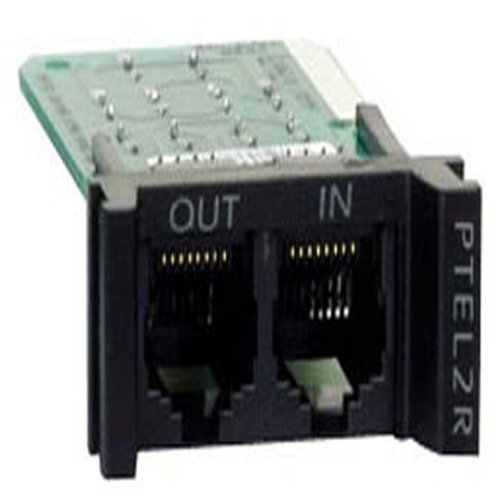 REPLACEABLE. RACKMOUNT. 1U. 2 LINE TELCO SURGE PROTECTION MODULE