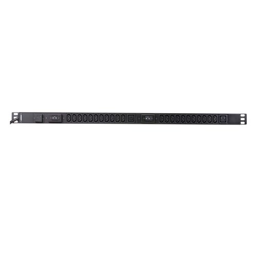 24-Outlet 0U Basic PDU with Surge Protection (32A) (22x C13 2x C19)