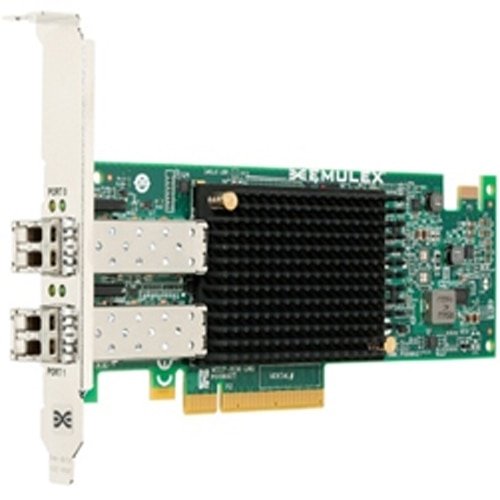 Emulex LPe31002-M6-D Dual Port 16Gb Fibre Channel HBA PCIe Full Height CustomerInstall