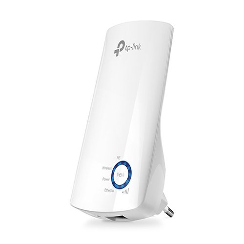 TL-WA850RE 300Mbps Universal Wireless NRange Extender Wall Mount 2.4GHz 300Mbps 802.11b/g/n internal antennas Range Extender Button 1 LAN Port WPS