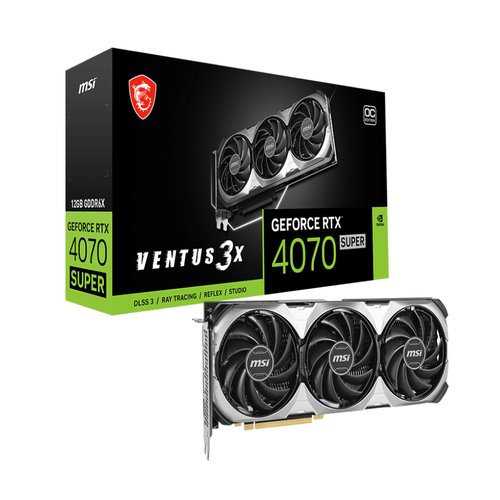 VGA GeForce RTX 4070 SUPER 12G VENTUS 3X OC