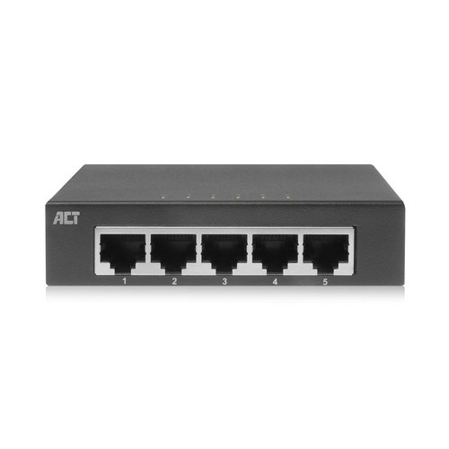 10/100/1000 Mbps network Switch 5 portsmetal housing