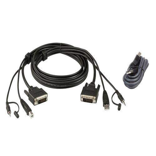 Aten DVI-D Dual Link Secure KVM 1 8M USB DVI-D Dual Link