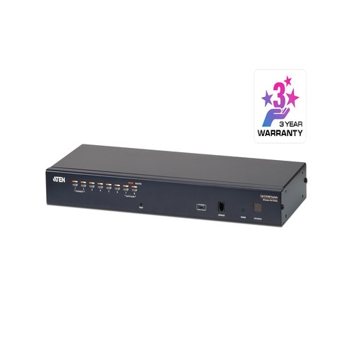 CAT5e/6 KVM 8 port RJ45 KVM Support PS/2. USB. SUN USB Server. Daisy Chain. Console USB+PS/2 . Adapter ID