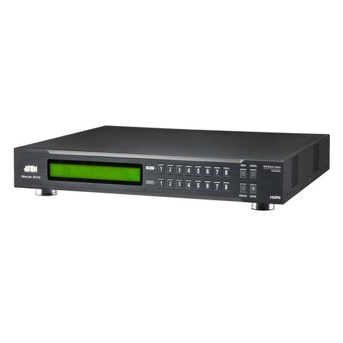 [PREMIUM] 8 x 8 HDMI Matrix Switch withScaler and Preview Function (RS-232 / Ethernet (WebGUI) Control)