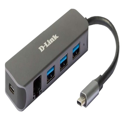 5-in-1 USB-C Hub with Gigabit Ethernet/Power Delivery