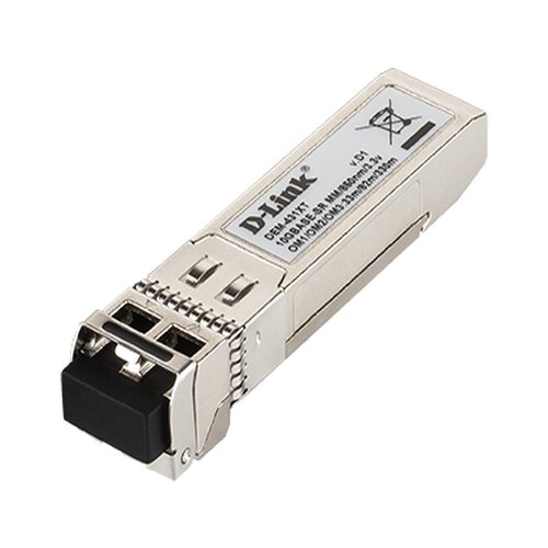 10GBase-SR SFP+ Transceiver. 80/300m- Without DDM- 80m: OM1 & OM2- 300m: OM3