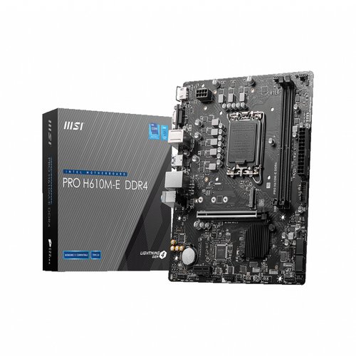 MB PRO H610M-E DDR4
