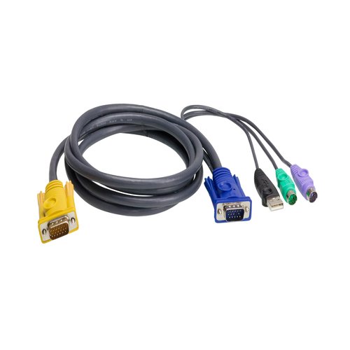 Cable For KVM CS82U(4U).CL5808N(16N) Cable For PS/2 & USB Computer 3.0mtr