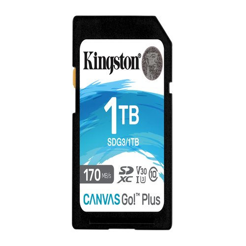 1TB SDXC Canvas Go Plus 170R C10 UHS-I U3 V30