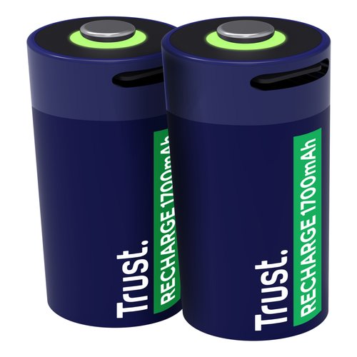 USB-C RECHARGEABLE BATTERIES 2P - AA