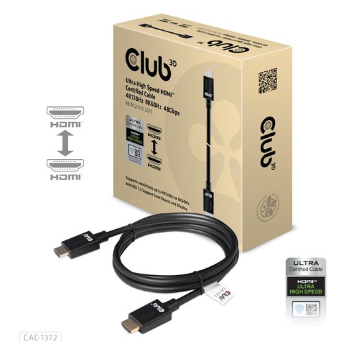 HDMI 2.1 Ultra High Speed 10K 120Hz 2Meter M/M