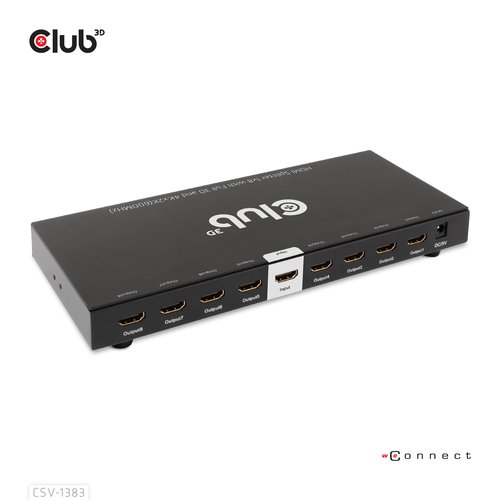 1 to 8 HDMI Splitter Full 3D and 4K60Hz