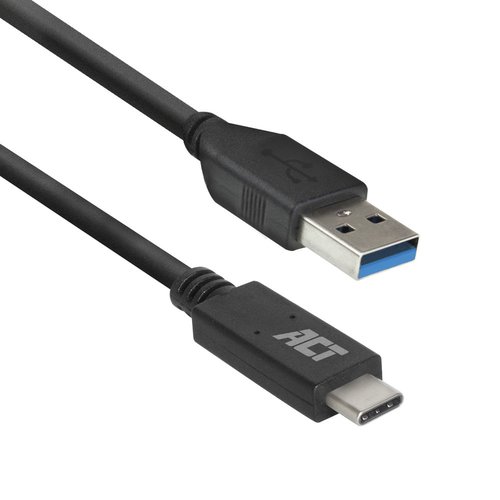 USB-A to USB-C Connection Cable USB 3.2Gen1 (5Gbps) 60W 2.0 Meter