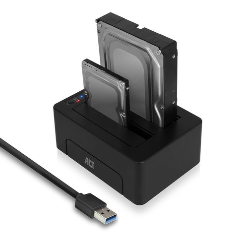 USB 3.2 Gen1 Dual HDD Docking Station