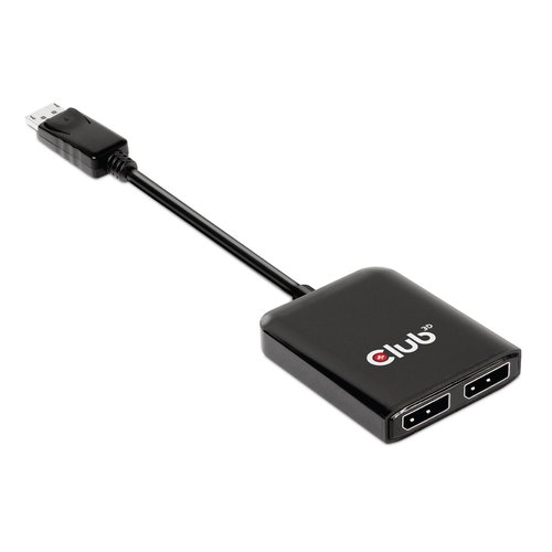 DP 1.4 TO 1 DISPLAYPORT and 1 HDMI SUPPORTS UP TO 2*4K60HZ - USB POWERED
