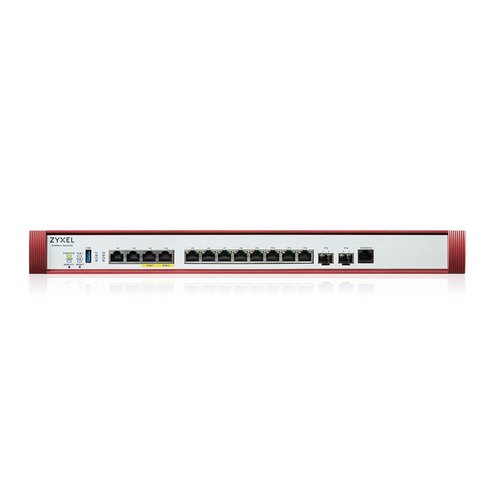 USG FLEX700 H Series User-definable ports with 2*2.5G 2*10G( PoE+) & 8*1G 2*SFP+ 1*USB (device only)