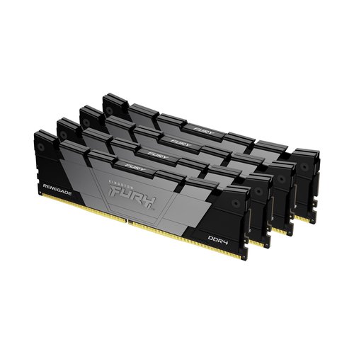 128GB 3600MT/s DDR4 CL18 DIMM (Kit of 4) FURY Renegade Black