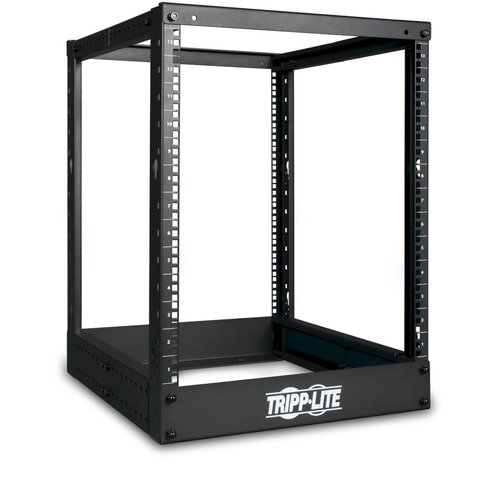 13U SmartRack 4-Post Open Frame Rack Organize and Secure Network Rack Equipment