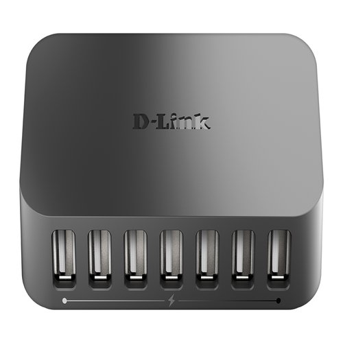 7-Port Hi-Speed USB 2.0 Hub- 7-Port USBHub for connecting USB 2.0 peripherals or devices- USB 2.0 Compliant