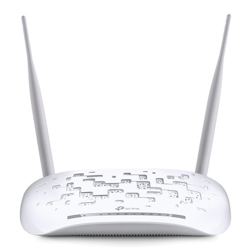 300Mbps Wireless N USB VDSL2 Modem Router Broadcom 802.11b/g/n 300Mbps 2.4GHz 4FE LAN ports 1 USB 2.0 Port 2 fixed antennas Wi-Fi on/off button Annex A with VD