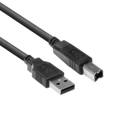USB 20 A male - USB B male 1.80 m - PolyBag