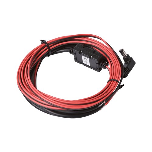 12V car adapter (permanent connection)