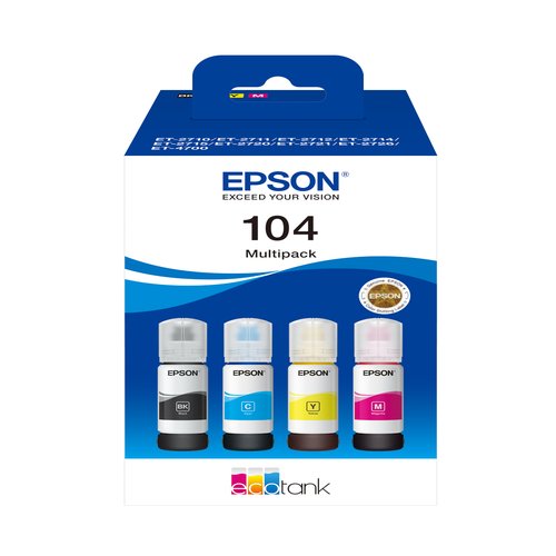 104 EcoTank 4-colour Multipack