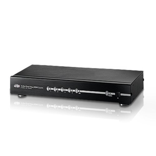 HDMI Switch 4Port Dual View HDMI SwitchOSD. 3D . 1080P. Audio Return Channel .RS232
