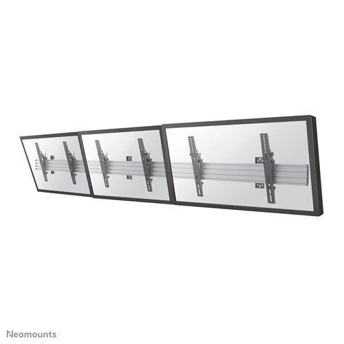 Neomounts Flat Screen Menu Board Wall Mount - (3 x horizontal)