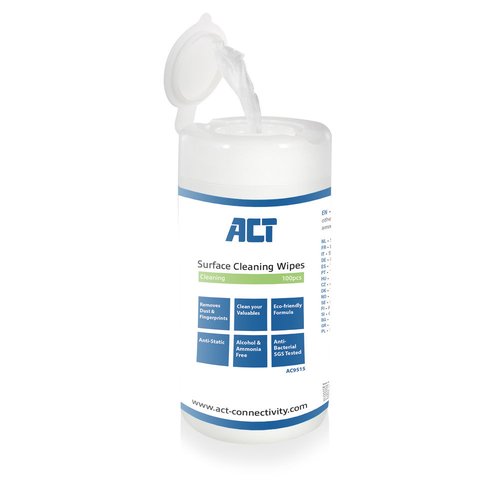Screen and Surface Cleaning Wipes (100 pieces)