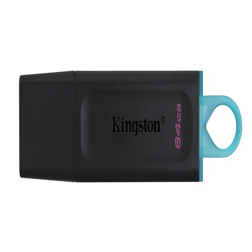 64GB USB3.2 Gen 1 DataTraveler Exodia (Black + Teal)