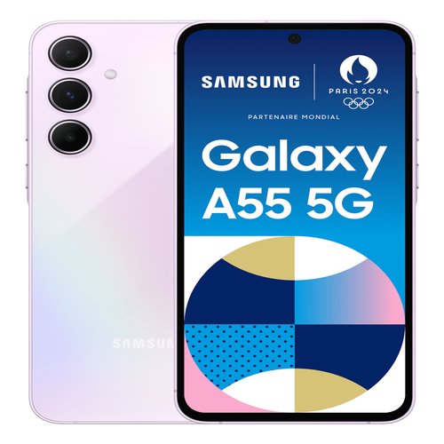 A556 GALAXY A55 5G 128GB AWESOME LILAC