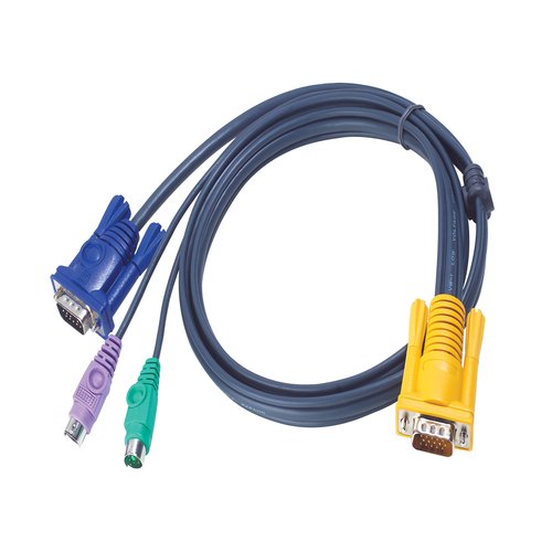 Cable For KVM CS1208CS1216CL1200L(M)CL1208L(M)CL1216L(M)KH0116 PS/2 Cable at PCSide For PS/2 Computer 1.8mtr