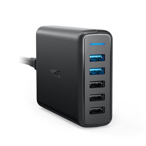 PowerPort Speed 5 2x Quick Charge 3.0 EU Black