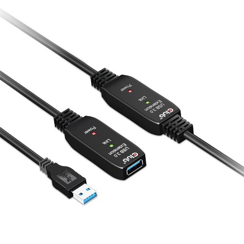 USB TYPE A GEN 1 ACTIVE REPEATER CABLE 10METER / 32.8FT SUPPORTS UP TO 5Gbps