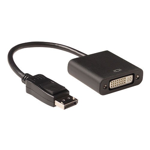 15 cm Verloop kabel DisplayPort male naar DVI female - PolyBag